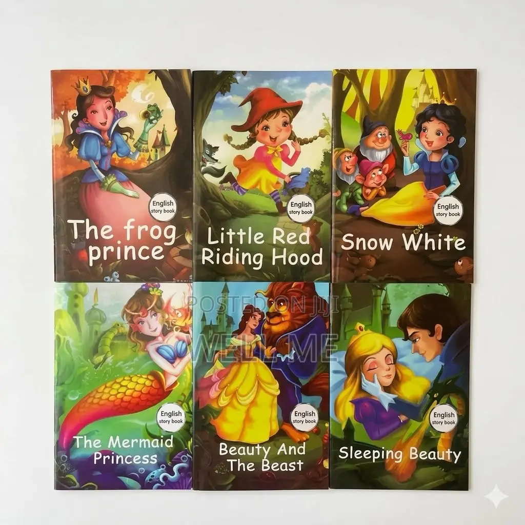English Story Book (6pcs) Red