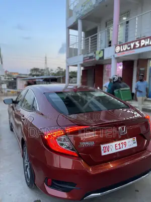 Honda Civic EX Sedan 2019 Red