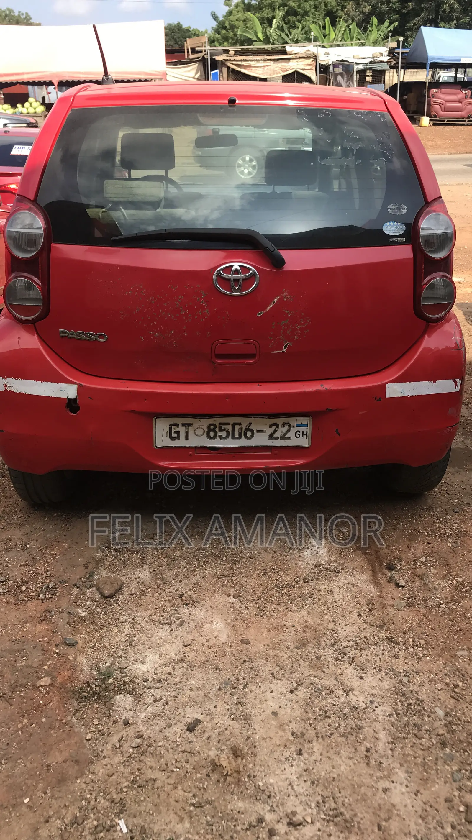 Toyota Passo 1.0 FWD 2011 Red