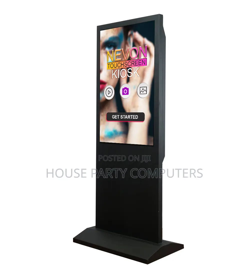 Floor Standing Touch Screen Interactive Kiosk Display