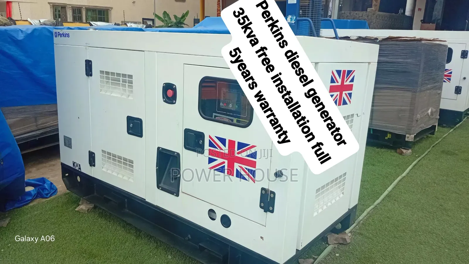 Premium Perkins Silent Generator – Built for Homes, Businesses