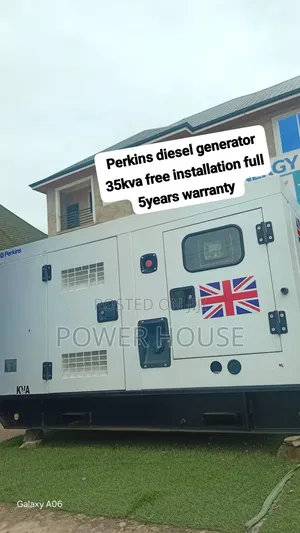 UK Standard Perkins Silent Generator – Powerful Electricity Anytime