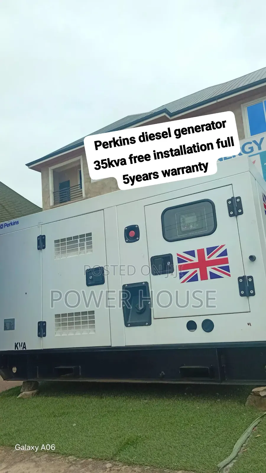 UK Standard Perkins Silent Generator – Powerful Electricity Anytime