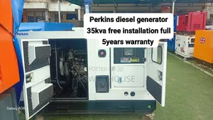 Perkins Silent Generator Perfect for Factories, Offices Construction