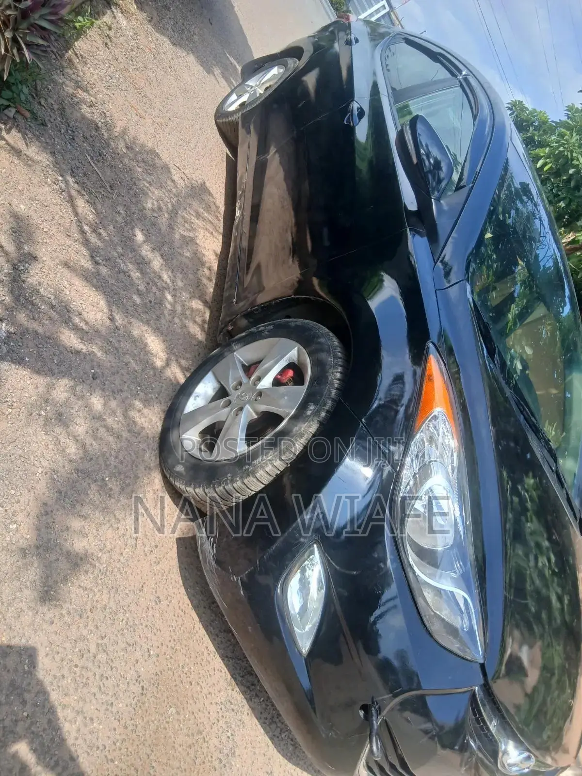 Hyundai Elantra GLS Automatic 2012 Black