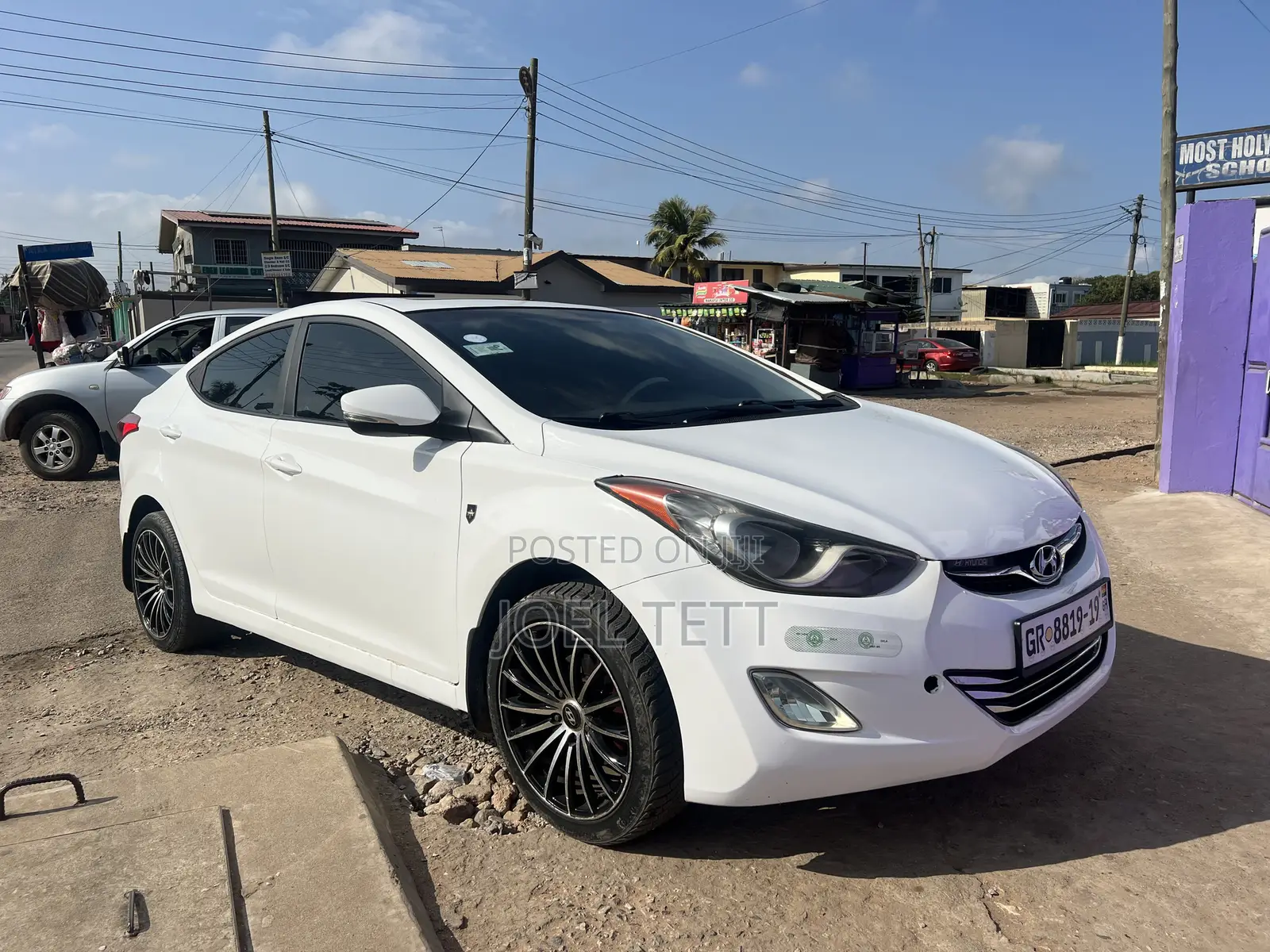Hyundai Elantra 2013 White