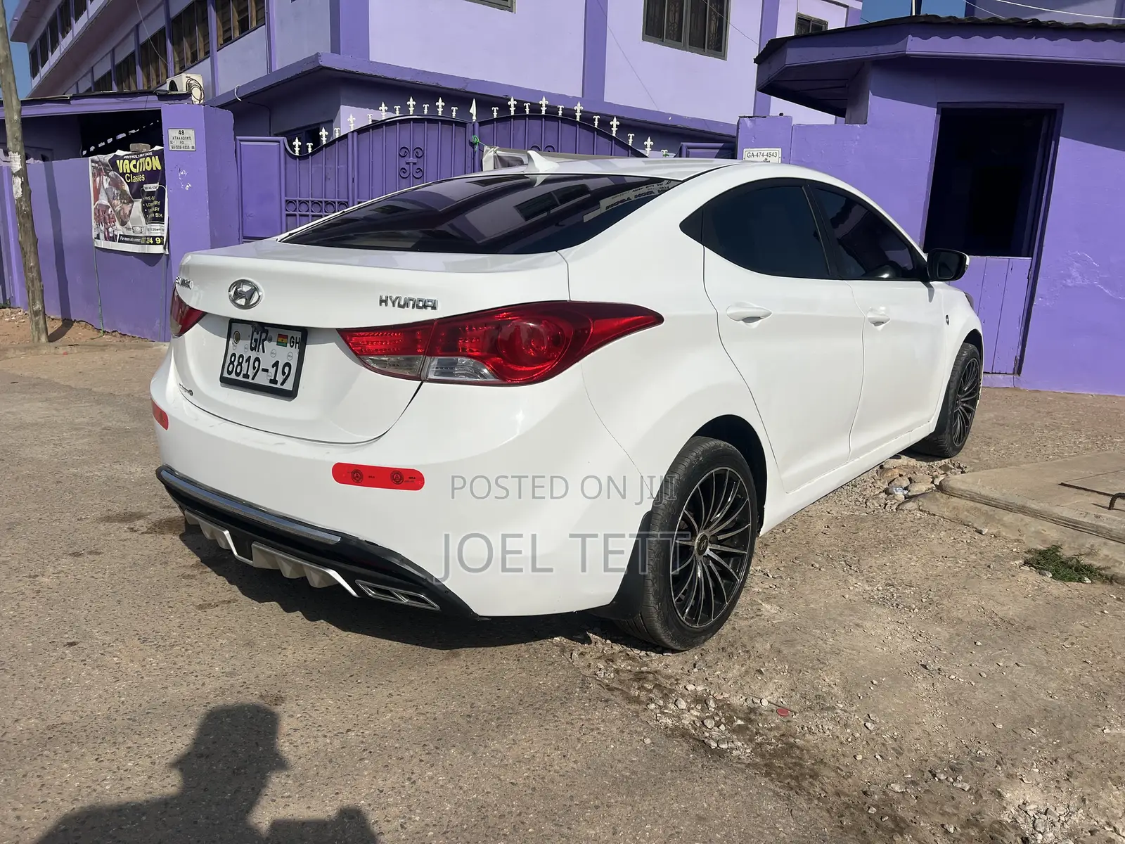 Hyundai Elantra 2013 White