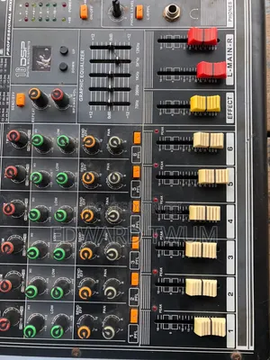 6 Channel Powered Mixer