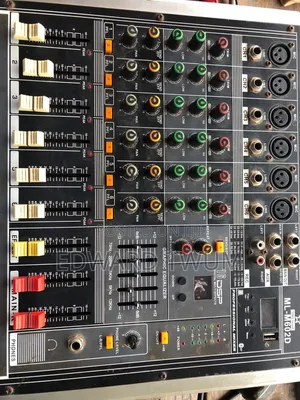 6 Channel Powered Mixer