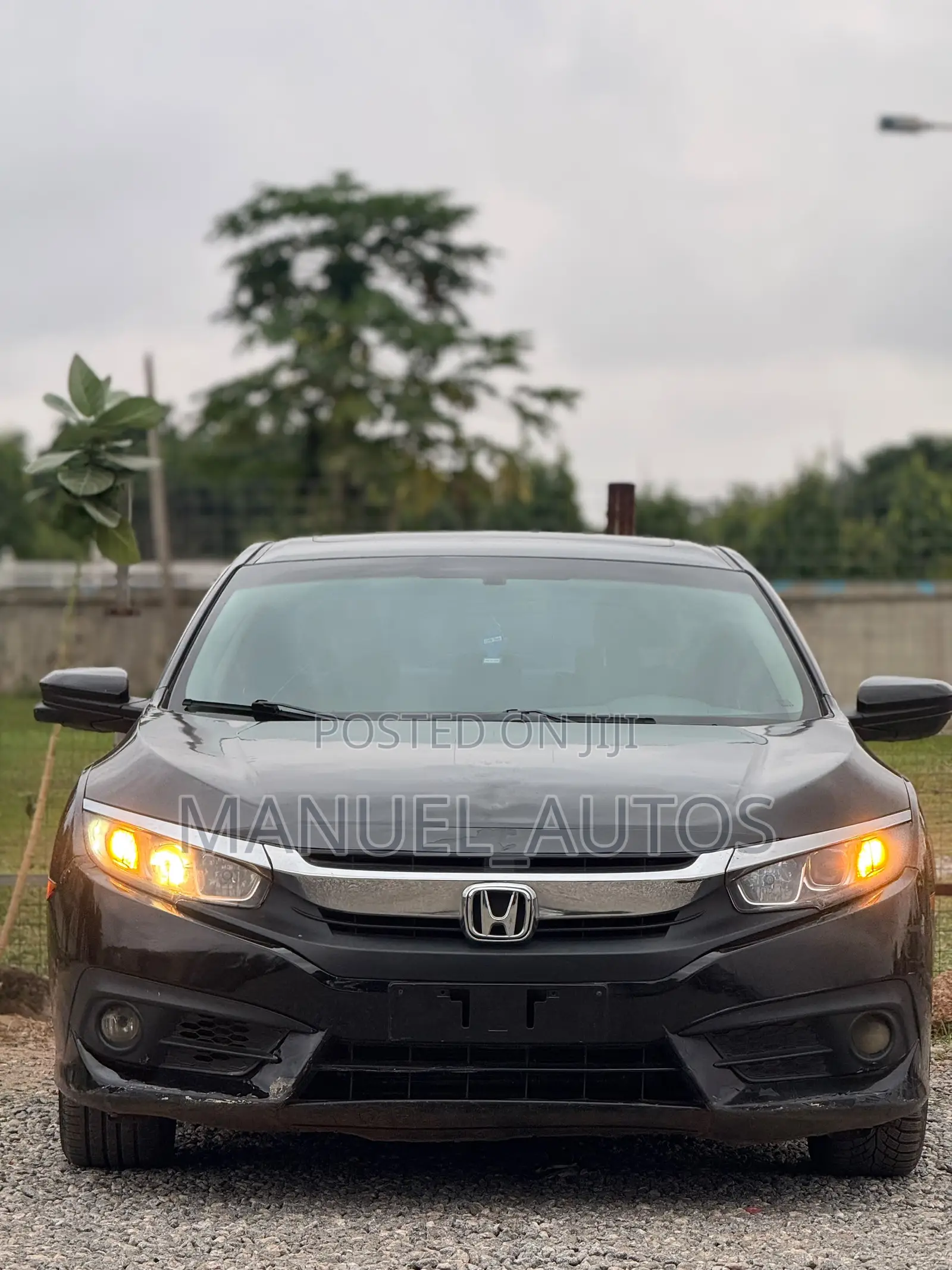 Honda Civic EX 4dr Sedan (2.0L 4cyl) 2017 Black