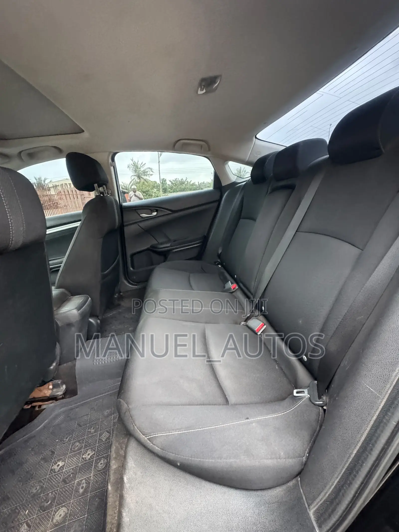 Honda Civic EX 4dr Sedan (2.0L 4cyl) 2017 Black