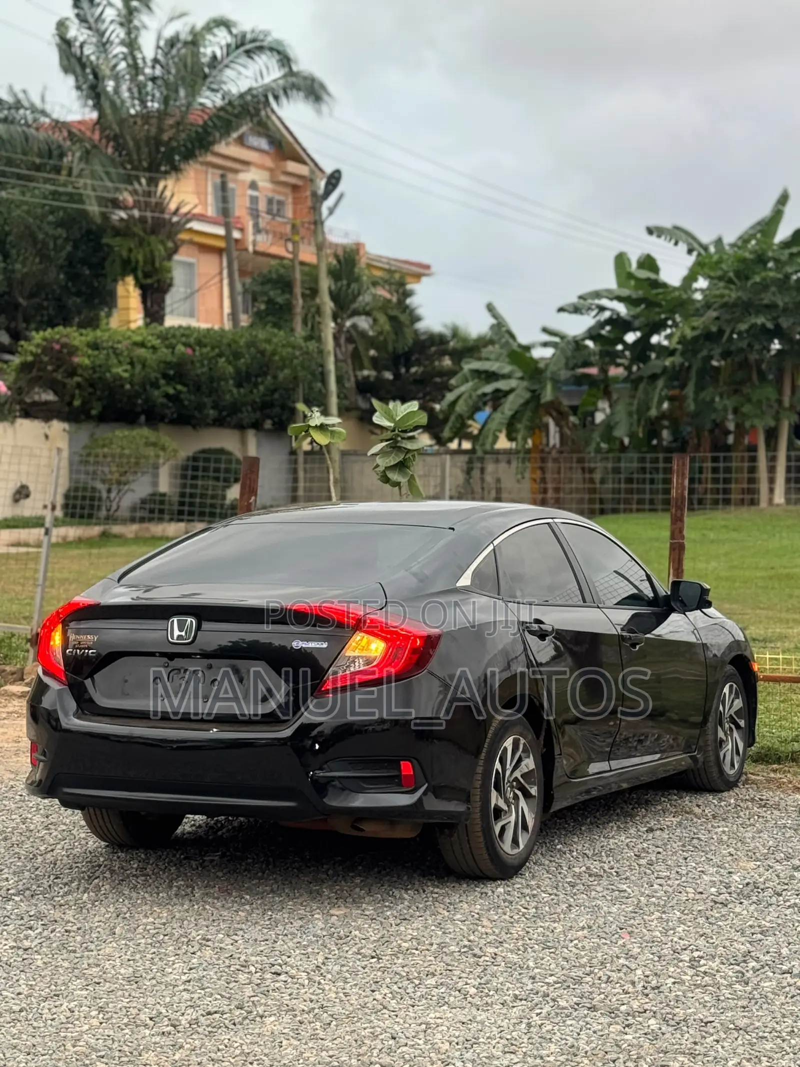 Honda Civic EX 4dr Sedan (2.0L 4cyl) 2017 Black