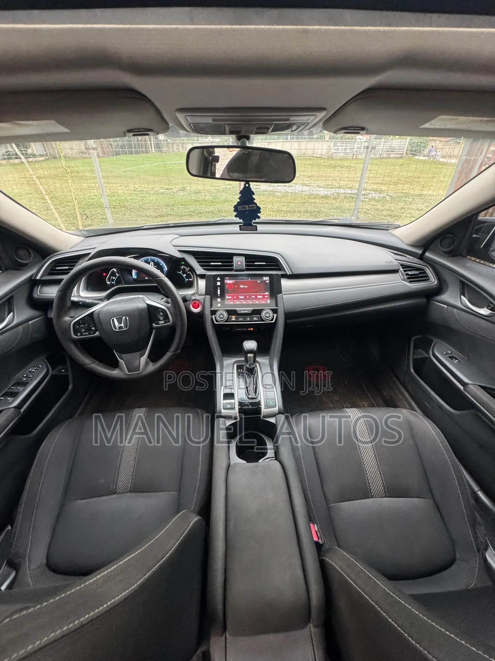 Honda Civic EX 4dr Sedan (2.0L 4cyl) 2017 Black