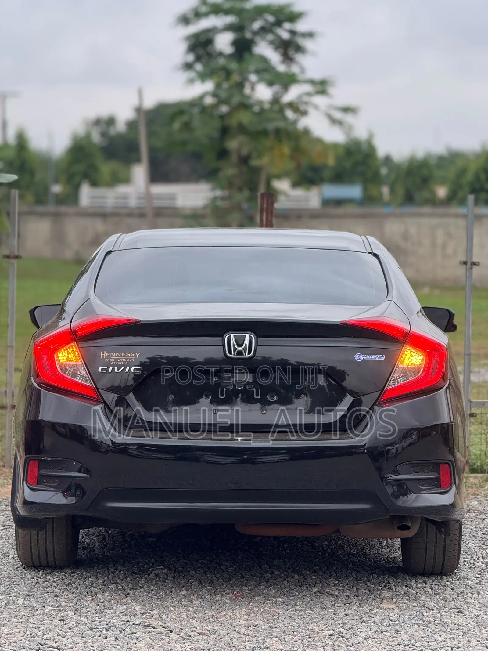 Honda Civic EX 4dr Sedan (2.0L 4cyl) 2017 Black