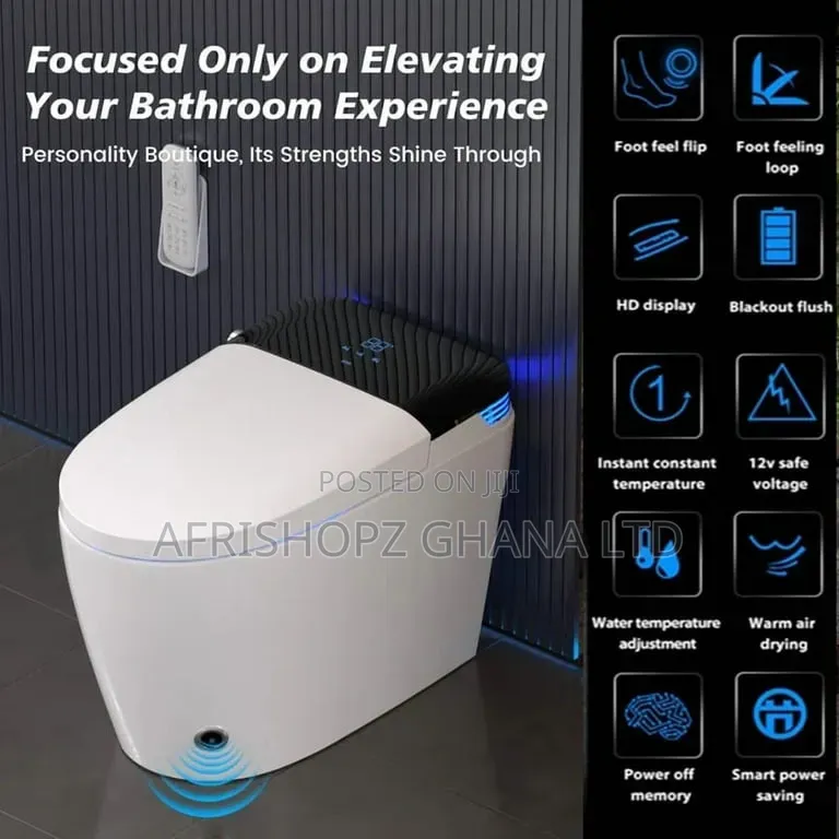 Smart Toilet, Electronic WC, Water Closet, Smart Water Closet , Ai Wc