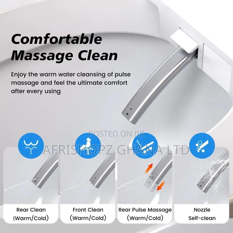 Smart Toilet, Electronic WC, Water Closet, Smart Water Closet , Ai Wc