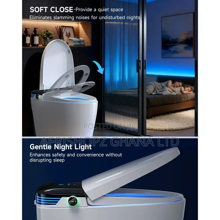 Smart Toilet, Electronic WC, Water Closet, Smart Water Closet , Ai Wc