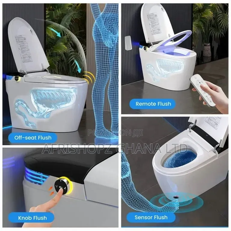 Smart Toilet, Electronic WC, Water Closet, Smart Water Closet , Ai Wc