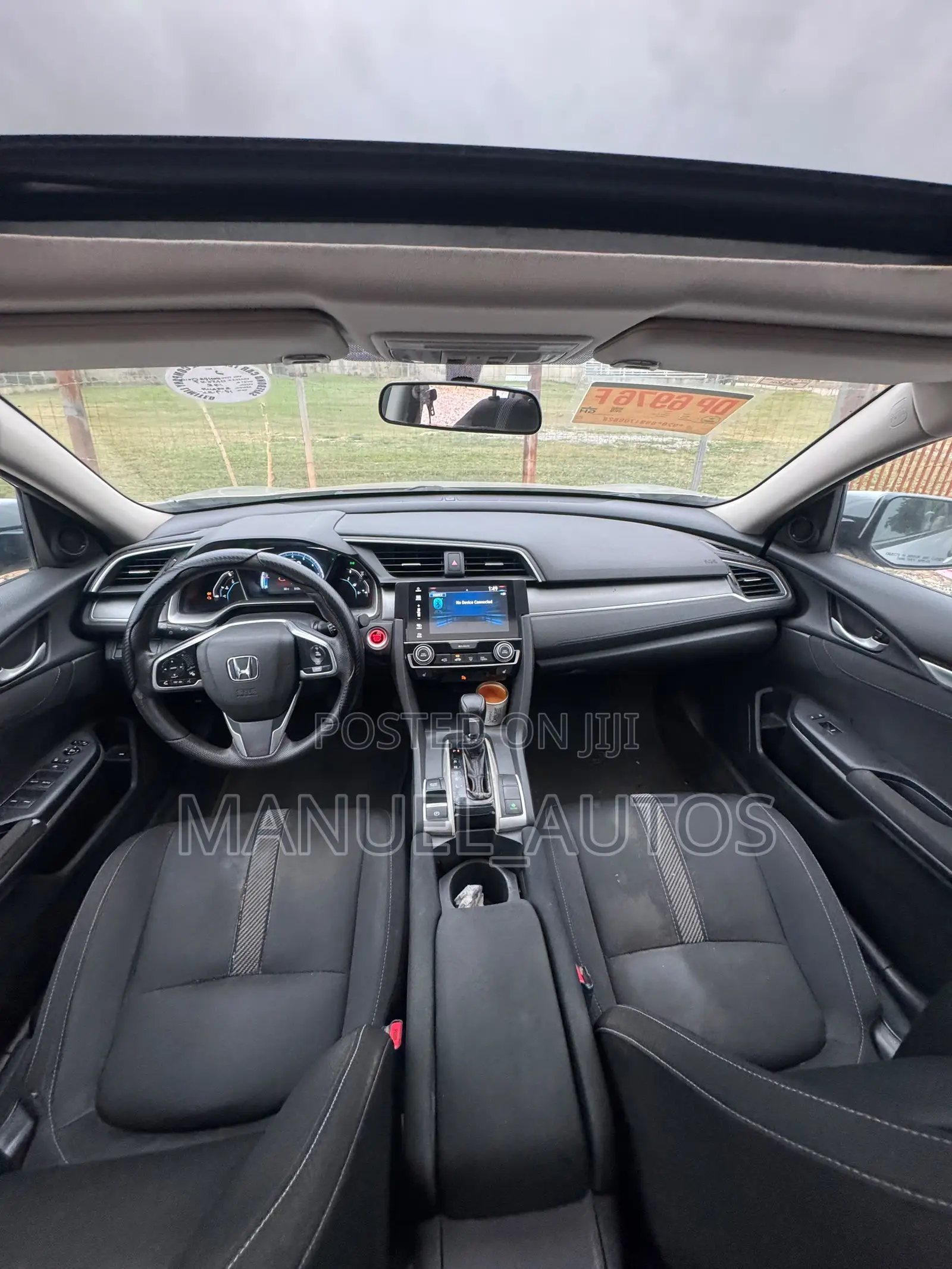 Honda Civic EX-L 4dr Sedan (1.5L 4cyl) 2017 Silver