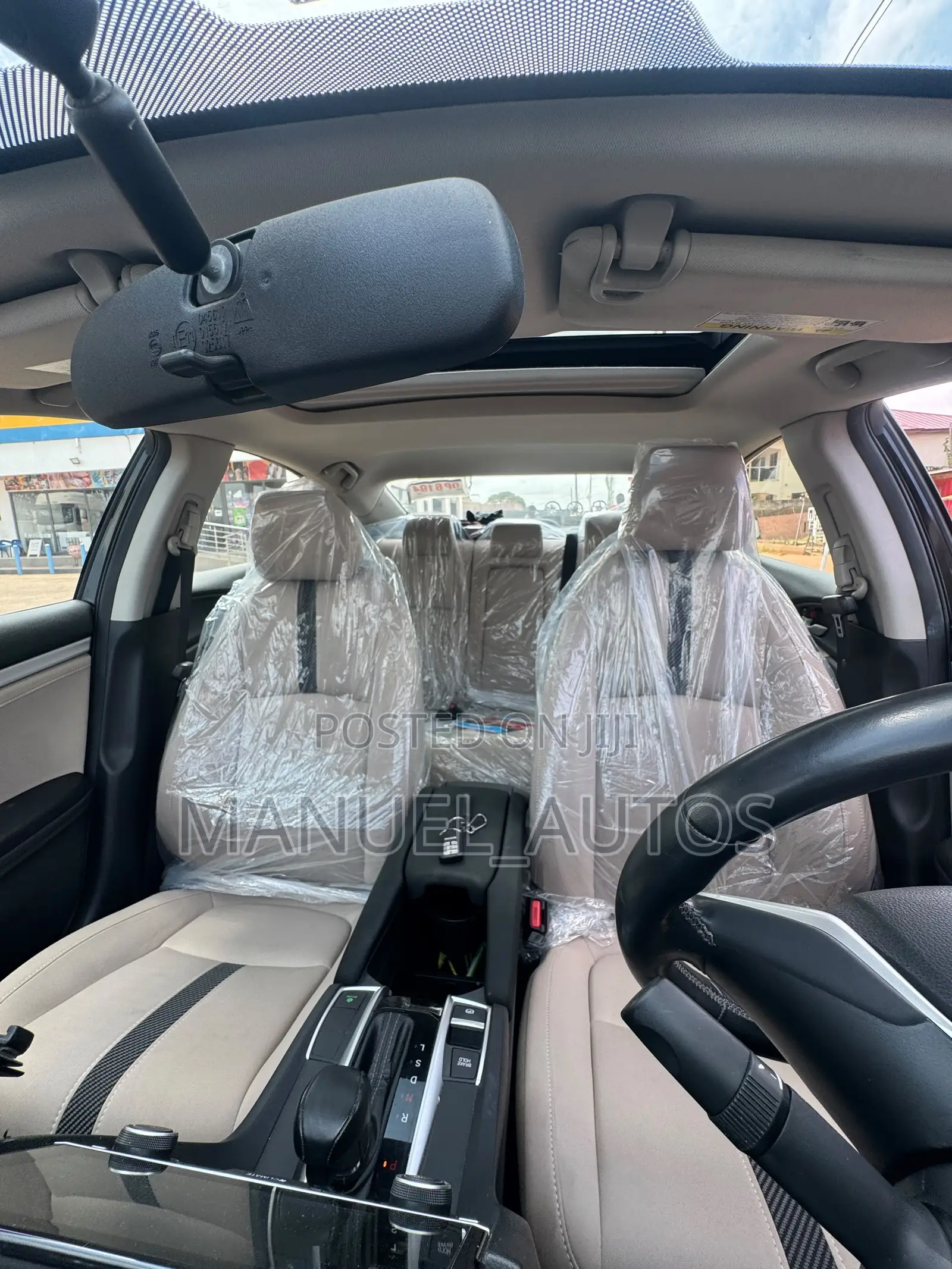 Honda Civic EX-L Sedan 2018 Black
