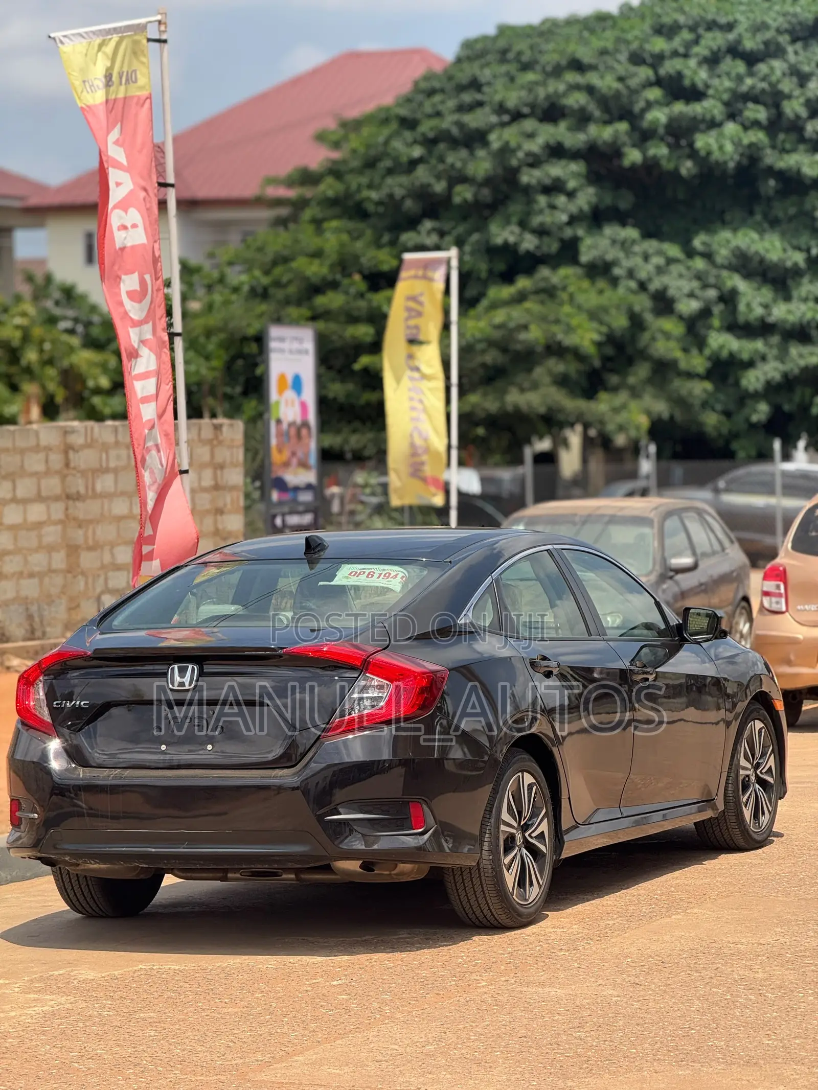 Honda Civic EX-L Sedan 2018 Black