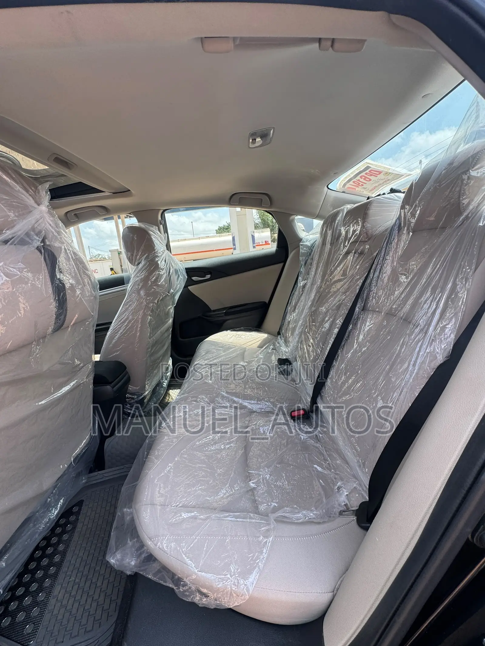 Honda Civic EX-L Sedan 2018 Black