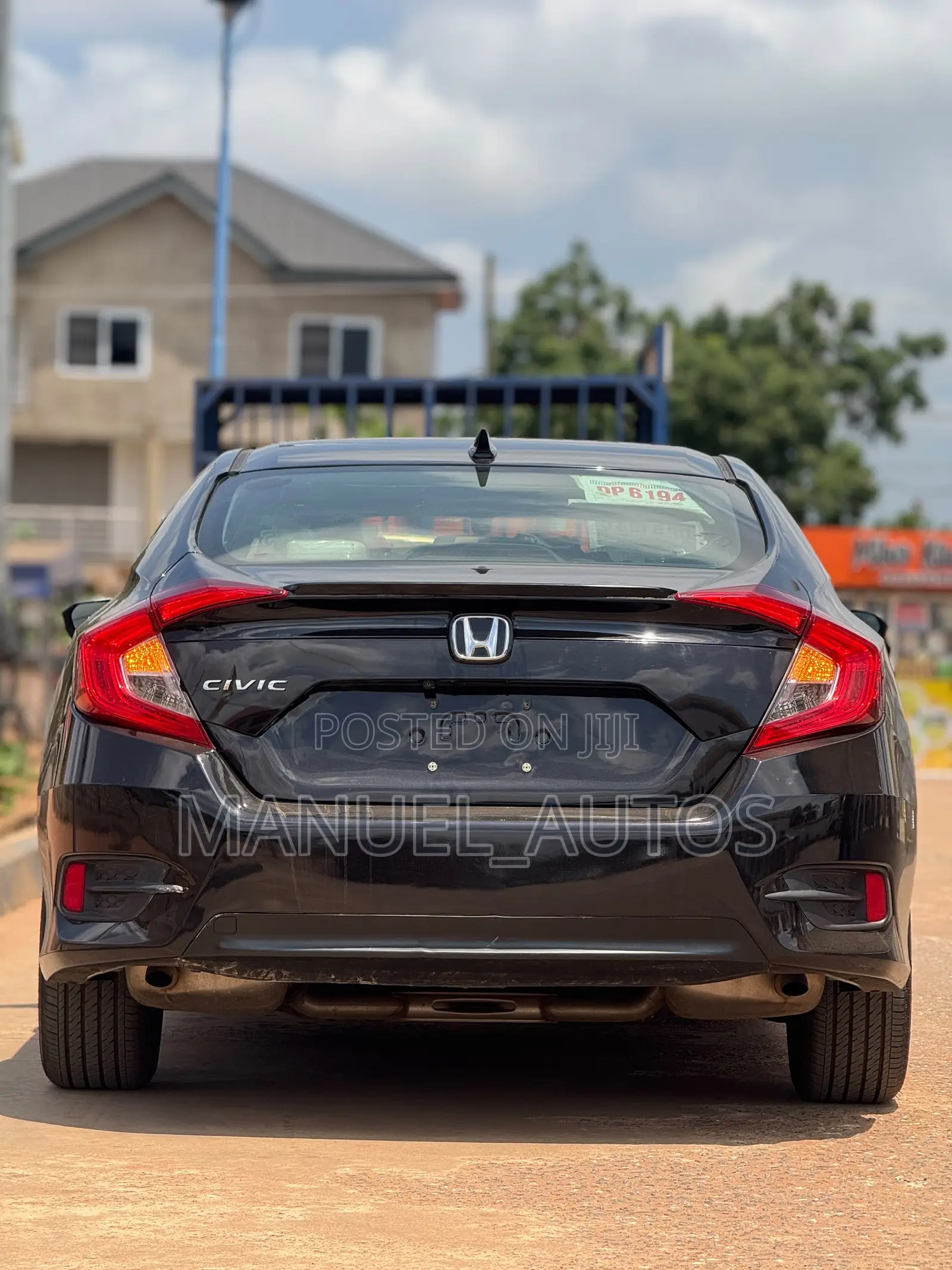 Honda Civic EX-L Sedan 2018 Black