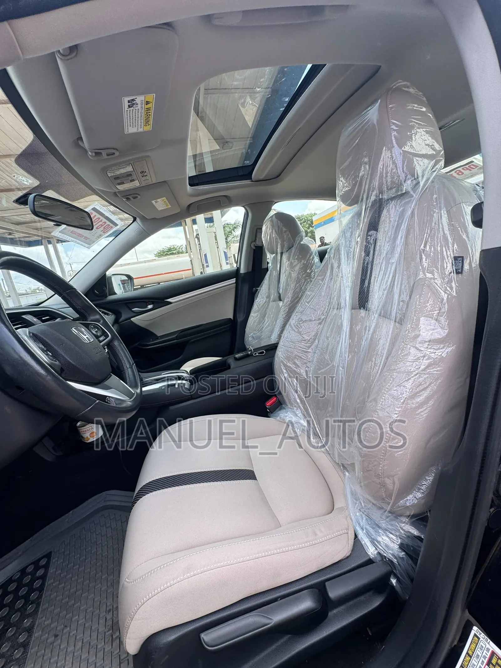 Honda Civic EX-L Sedan 2018 Black