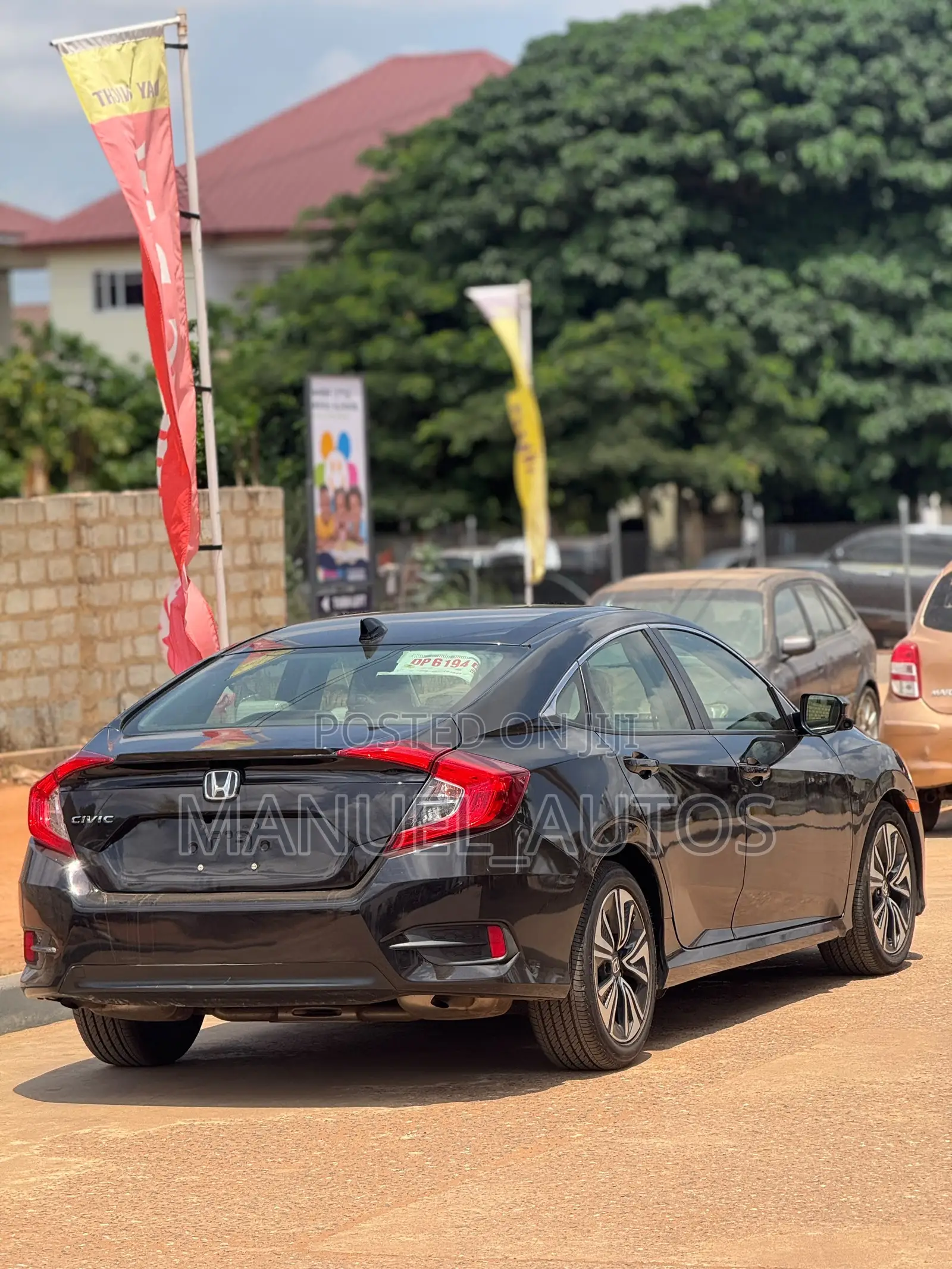 Honda Civic EX-L Sedan 2018 Black
