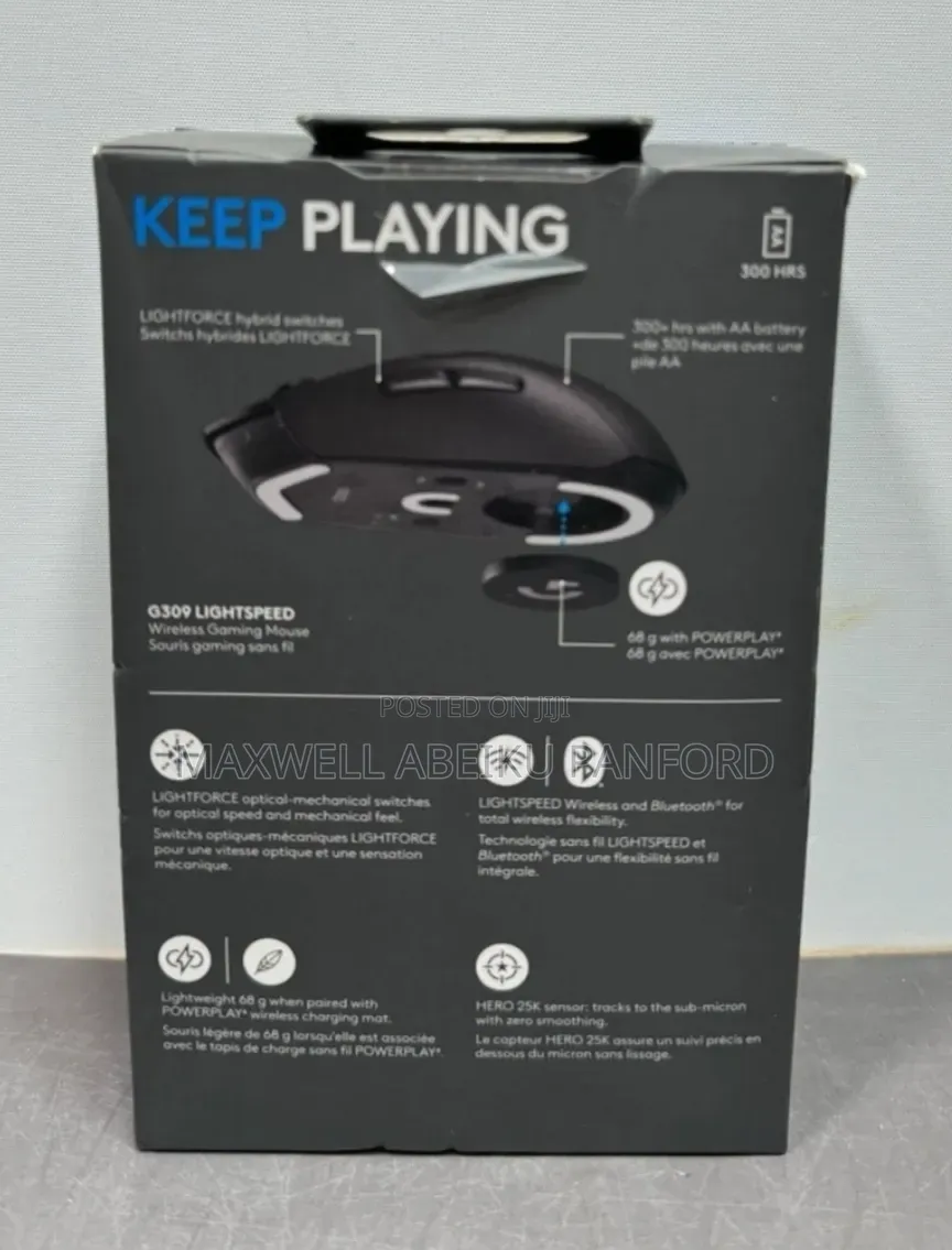 Logitech G309 Lightspeed Wireless Gaming Mouse
