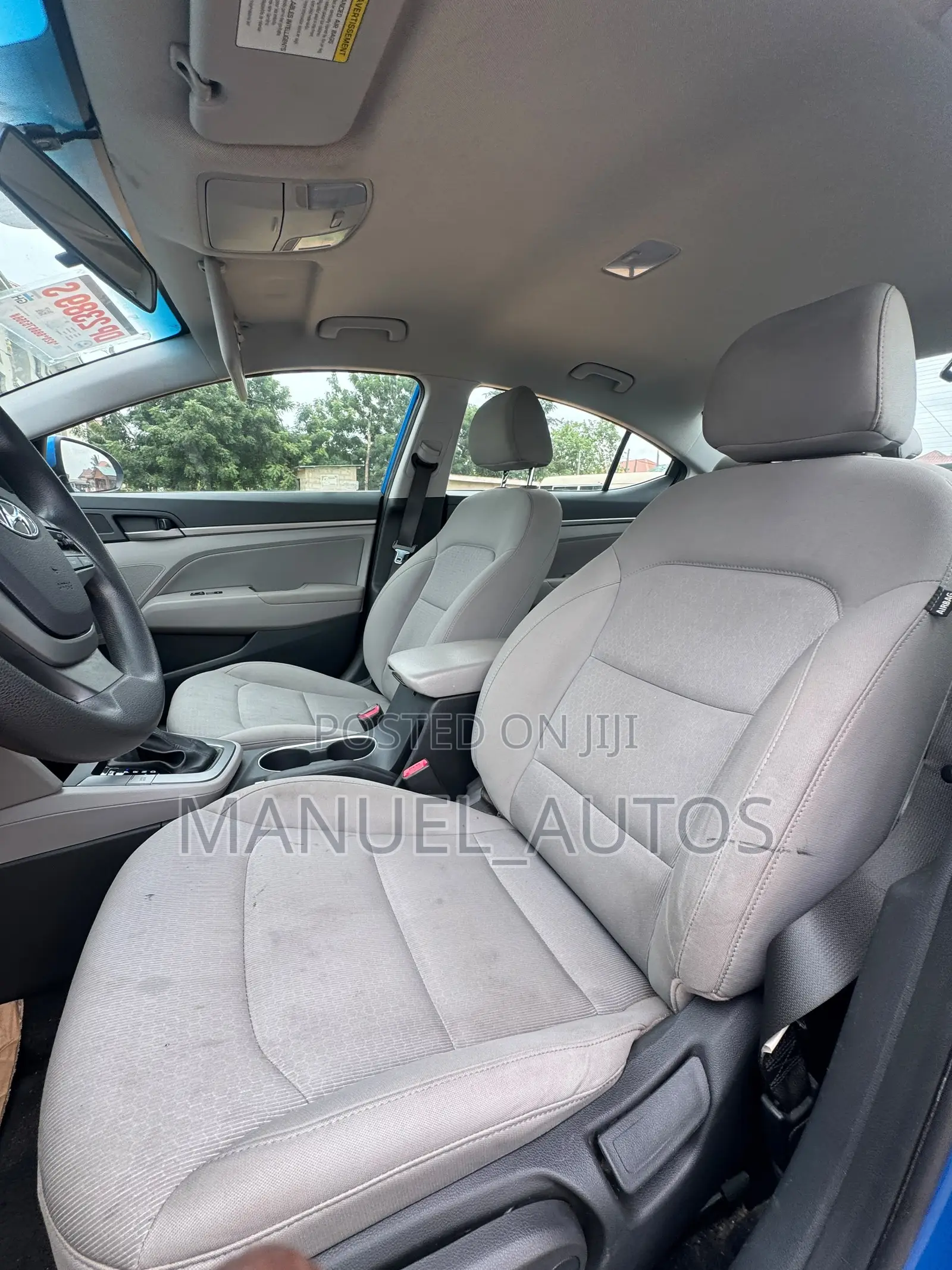 Hyundai Elantra Limited Sedan FWD (2.0L 4cyl 6A) 2017 Blue