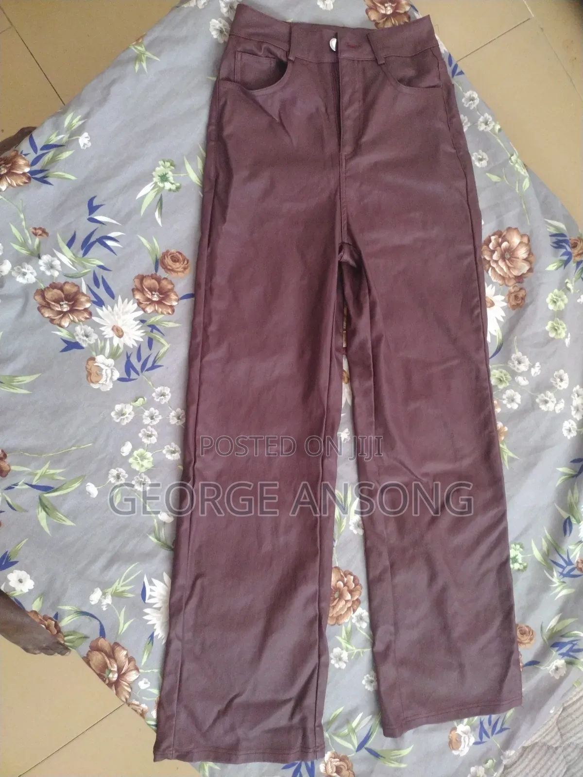 Ladies Leather Trousers