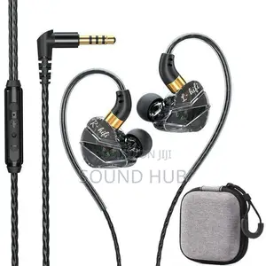 In Ear Headphones With Storage Bag