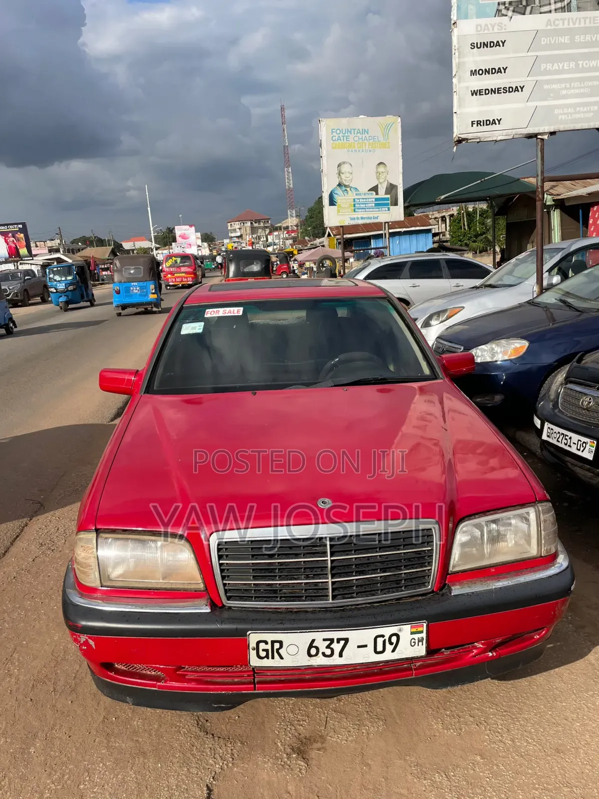 Mercedes-Benz C230 1998 Red