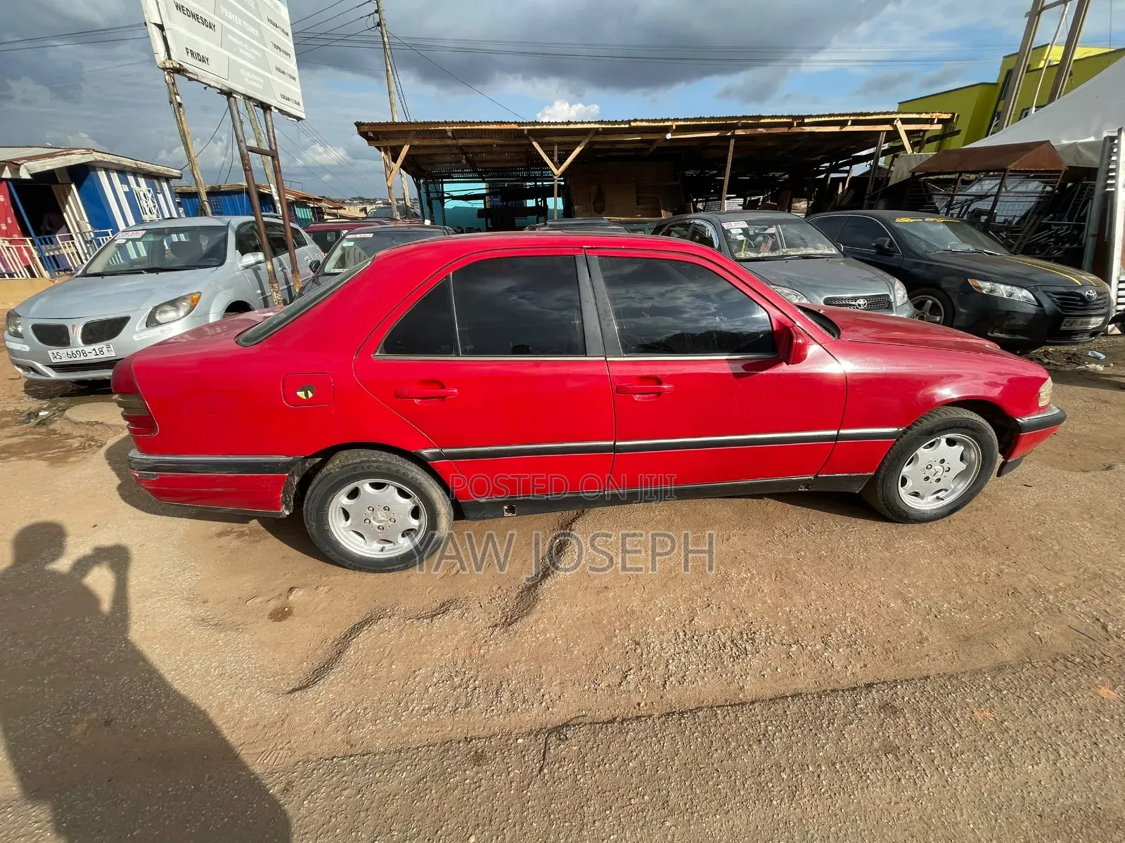 Mercedes-Benz C230 1998 Red