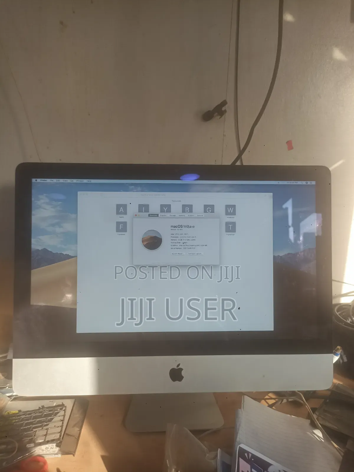 Desktop Computer Apple iMac 8GB Intel Core i5 HDD 1T