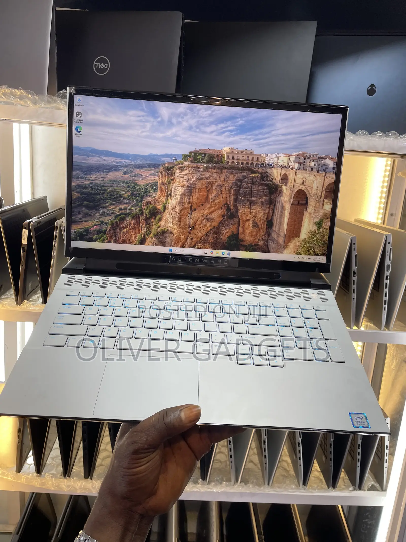 Laptop Dell Allienware M18 R1 16GB Intel Core i7 SSD 512GB