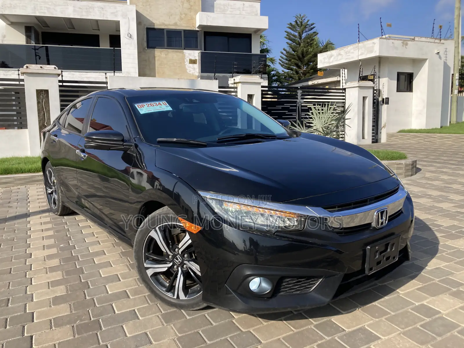 Honda Civic Touring 4dr Sedan (1.5L 4cyl) 2017 Black