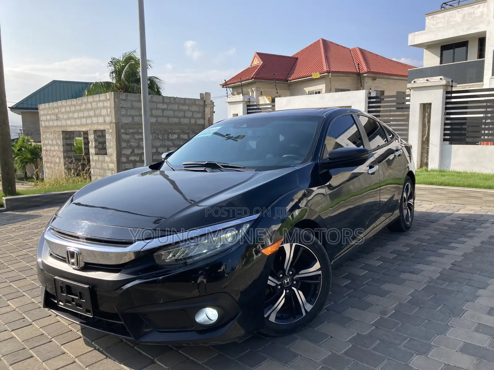 Honda Civic Touring 4dr Sedan (1.5L 4cyl) 2017 Black
