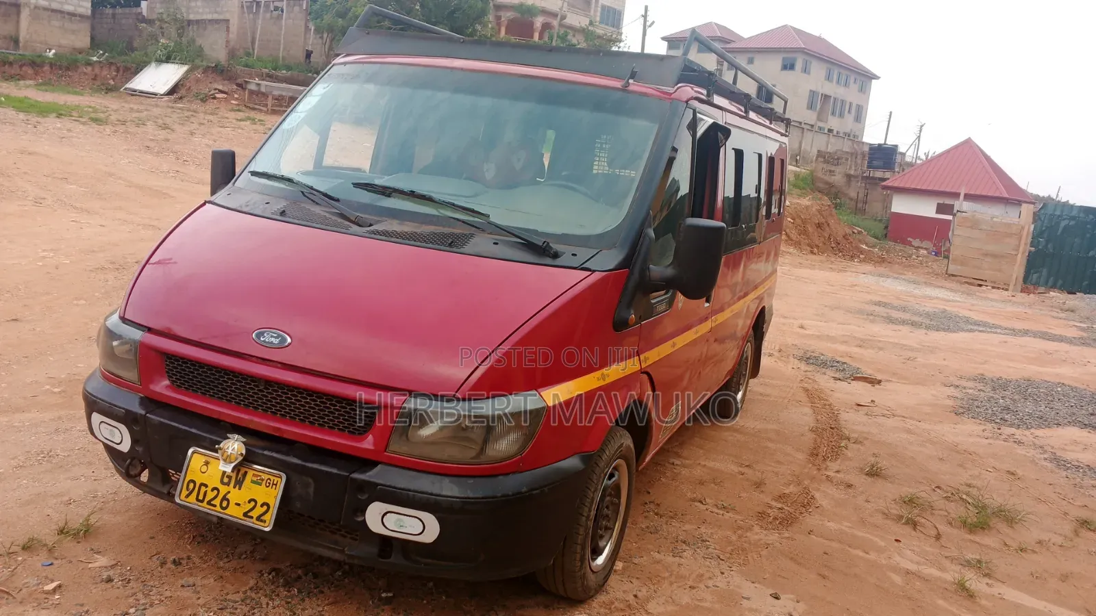 Ford Transit 2010 Red