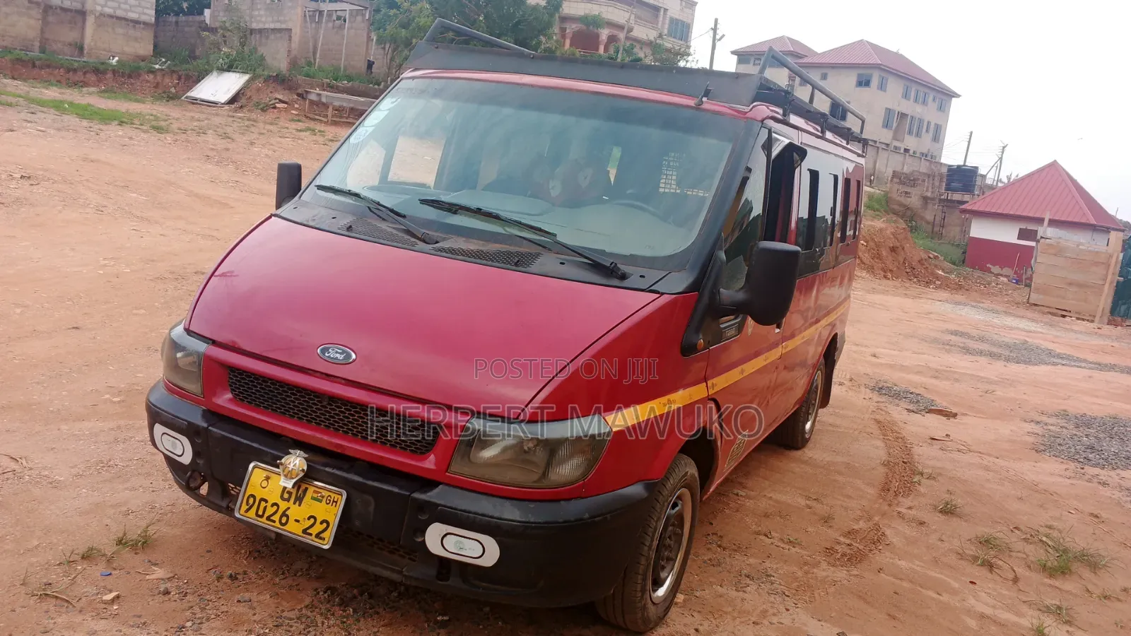 Ford Transit 2010 Red