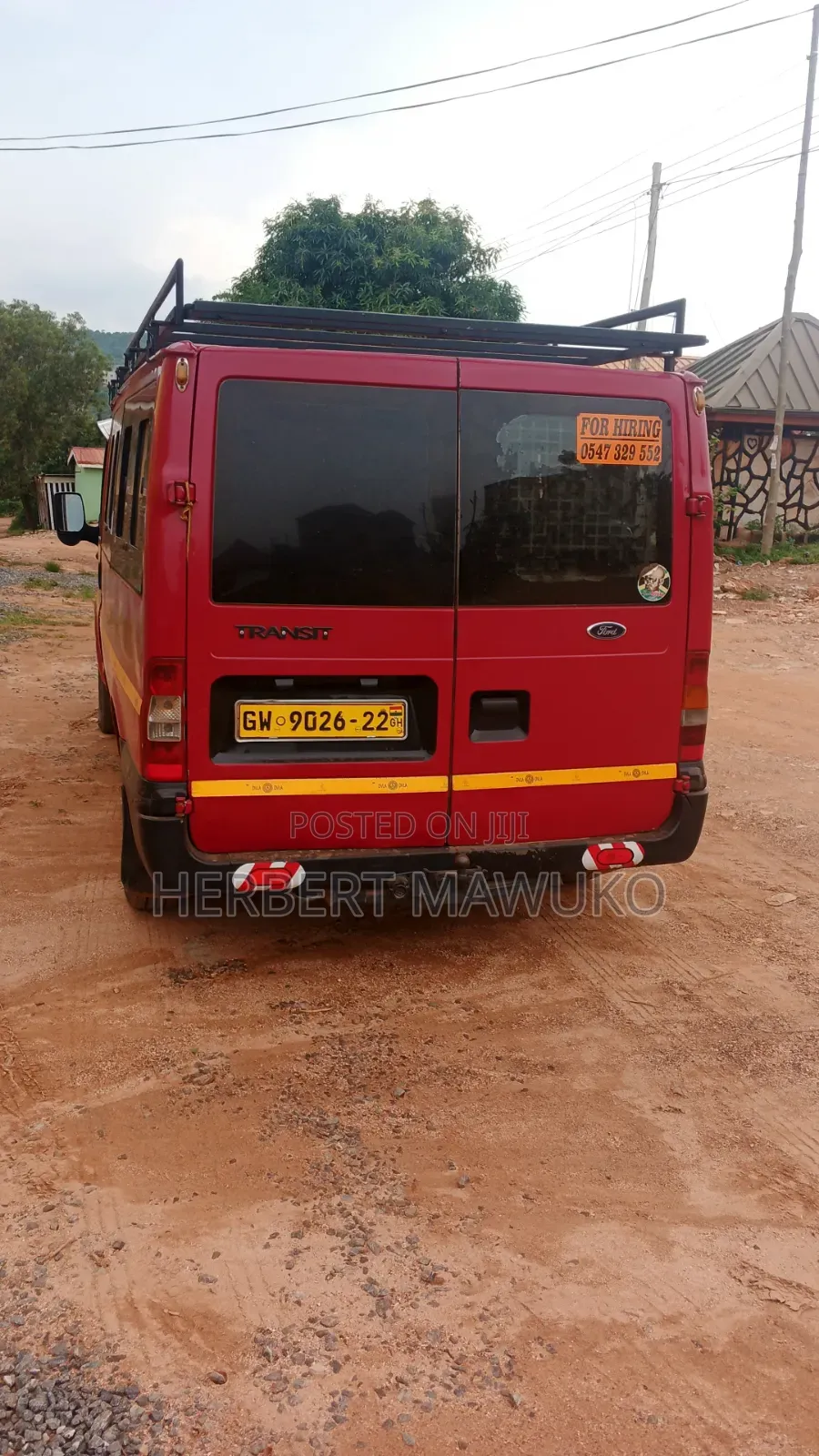 Ford Transit 2010 Red