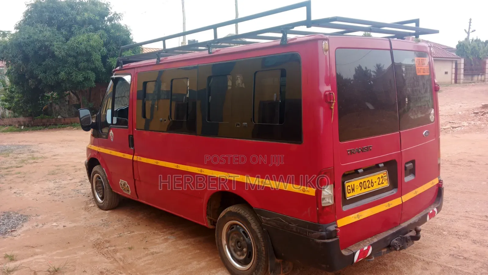 Ford Transit 2010 Red