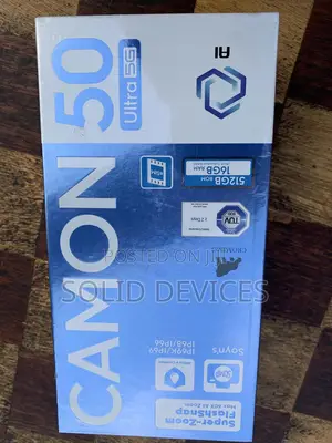 New Tecno Camon 50 Ultra 512 GB Black
