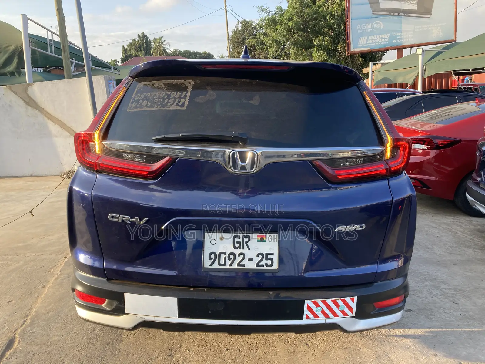 Honda CR-V EX-L 4dr SUV AWD (1.5L 4cyl CVT) 2017 Blue