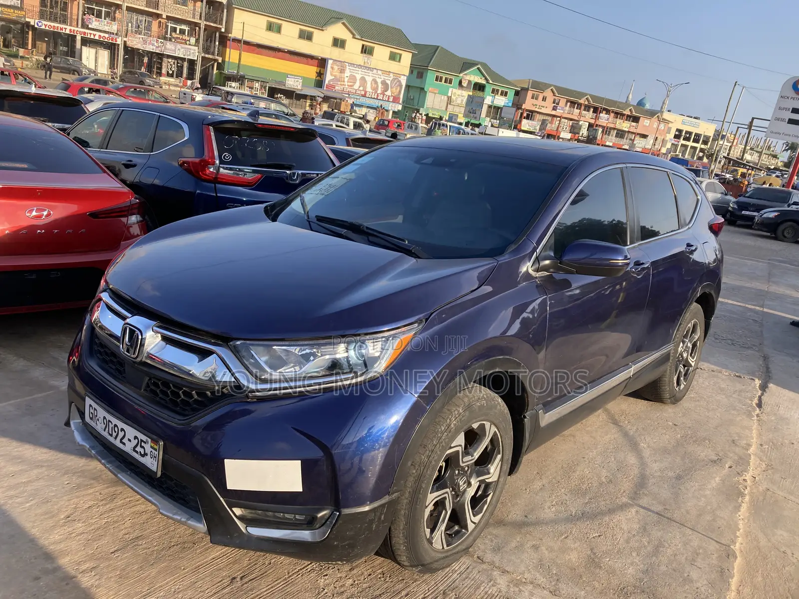 Honda CR-V EX-L 4dr SUV AWD (1.5L 4cyl CVT) 2017 Blue