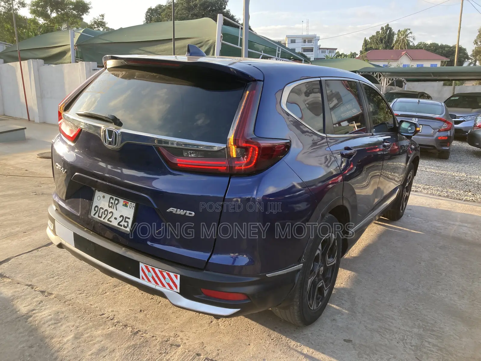 Honda CR-V EX-L 4dr SUV AWD (1.5L 4cyl CVT) 2017 Blue