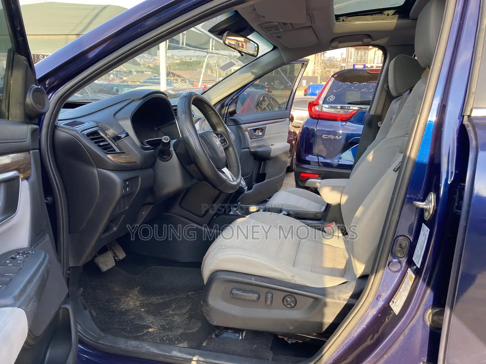 Honda CR-V EX-L 4dr SUV AWD (1.5L 4cyl CVT) 2017 Blue