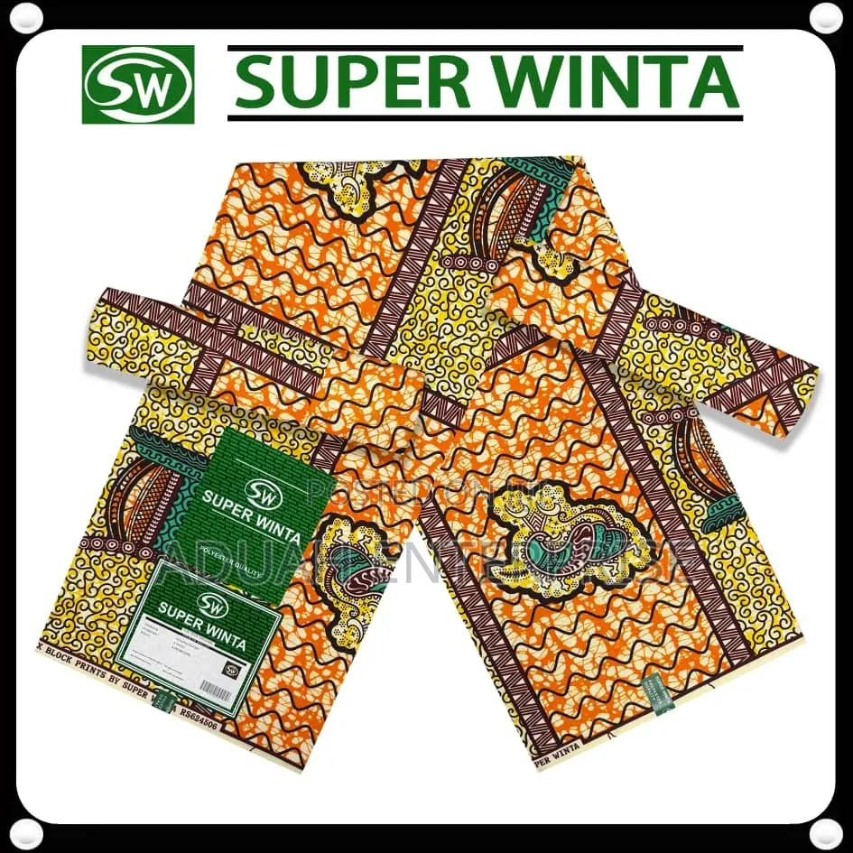 6 Yards African Yaras Printex