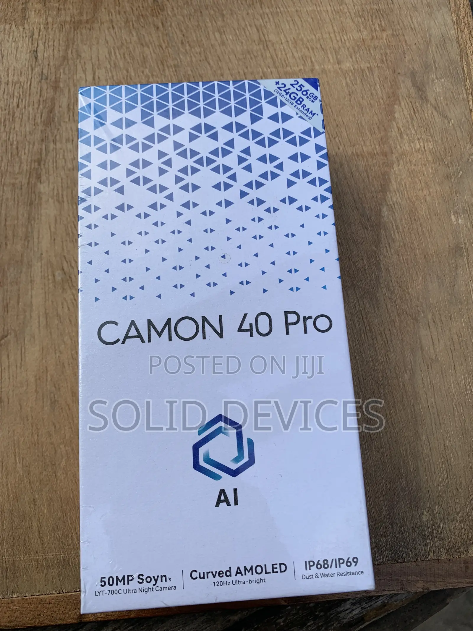 New Tecno Camon 40 Pro 5G 256 GB Black
